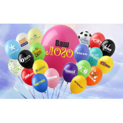 Как создаются воздушные шары с логотипом?