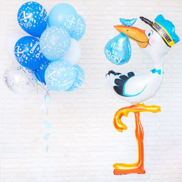 Опция Набор шаров "Аист для Мальчика" – фото 2