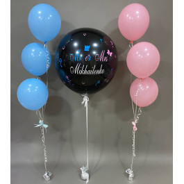 Опция Набор шаров на гендер-пати "Mr or Mrs" – фото 1