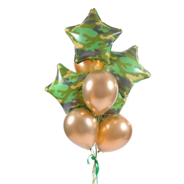 Опция Набор шаров "З Днем Захисника!" 10 шт. – фото 3