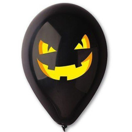 Опция Шар с гелием "Тыква черная" 12" (30 см) – фото 2