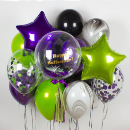 Опция Набор шаров "Happy Halloween" - фото 2 Опция Набор шаров "Happy Halloween" – фото 2