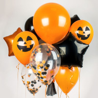  Композиції з кульок на Хелловін – фото 3