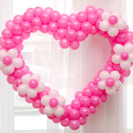 Опция Сердце из шаров "Нежность" – фото 2