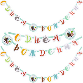 Опция Гирлянда-буквы "С Днем Рождения! Лесные Друзья" – фото 1