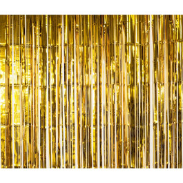 Опция Фольгированный занавес Дождик Золото 1х2 м - фото 3 Опция Фольгированный занавес Дождик Золото 1х2 м – фото 3