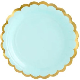 Опция Тарелка мятная  бумажная 18см 6шт – фото 3