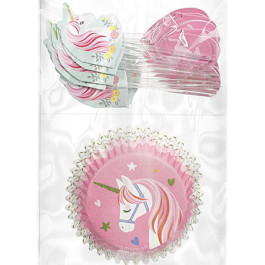 Опция Тарталетка Топпер Единорог 48 шт. – фото 1