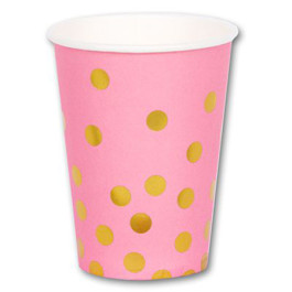 Опция Стаканы Горошек золотой 6 шт. – фото 3