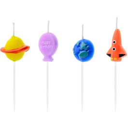 Опция Свечи на торт "Космос" 4 шт. – фото 4