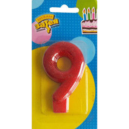 Опция Свеча-цифра "9" Блеск – фото 1