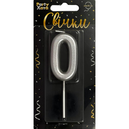 Опция Свеча-цифра "0" Серебро – фото 1