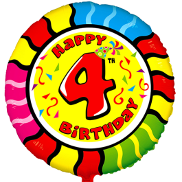 Опция Фольгированная цифра "4" на кругу – фото 3