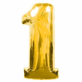 Опция Фольгована цифра "1" Золота - фото 1 Опция Фольгована цифра "1" Золота – фото 1