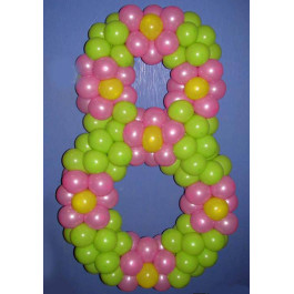 Опция Цифра из шаров "Узор" – фото 4